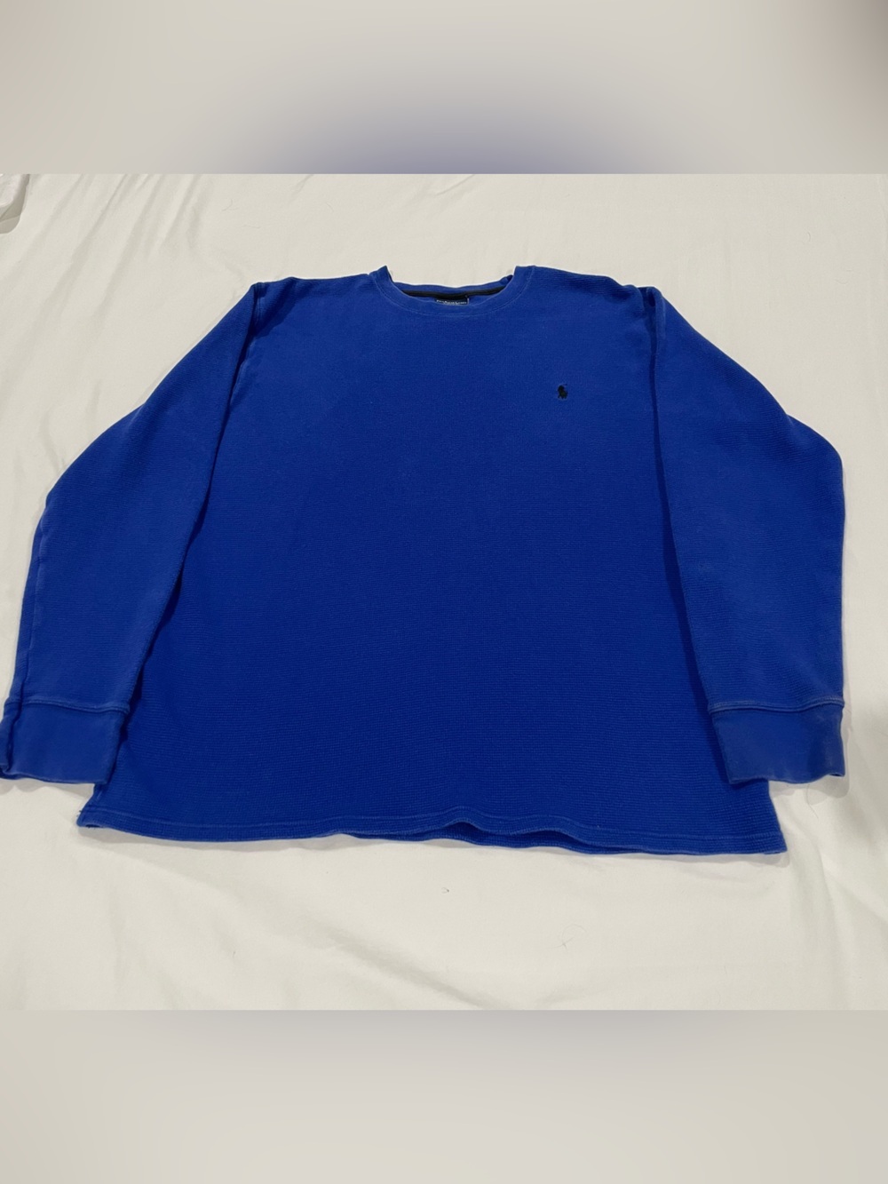 Polo by Ralph Lauren Men's Crewneck Long Sleeve Waffle Knit Sleepwear Pajama